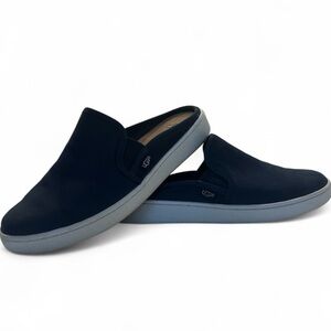 UGG Women’s Blue Suede Slip-On Shoes